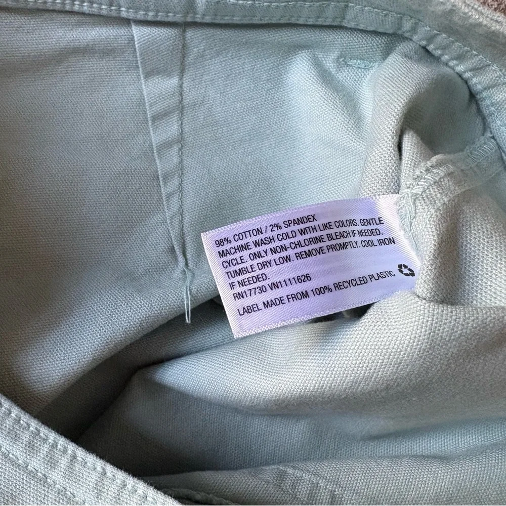 NWT A New Day Mint Green High-Rise Stretch Utility Shorts Size 8 - Picture 9 of 9
